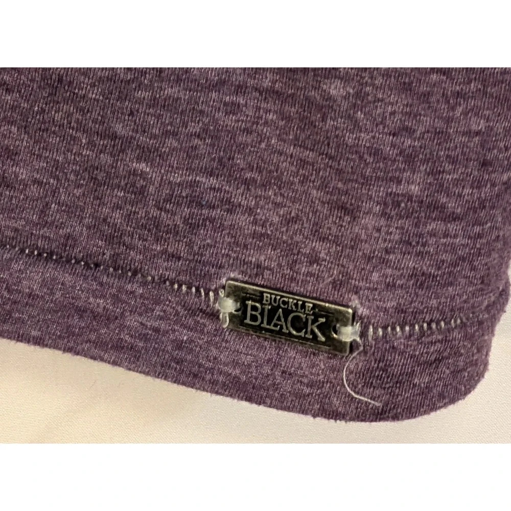 Buckle Black No. 48 Mens Athletic Fit Polo Shirt Purple XXL Short Sleeve